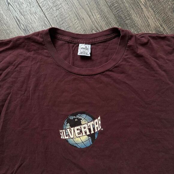 Vintage 90s Faded Graphic Levi’s Silvertab Logo Skate Shirt - Picture 3 of 7